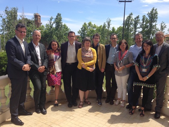 From left to right: Christophe Geiger, Prof. P.B. Hugenholtz, Prof. V.-L. Benabou, Prof. O.-A. Rognstad, Prof. Séverine Dusollier, Prof. L. Bently, Pr. A. Strowel, Prof. M.-C. Janssens, Prof. M. Senftleben, Prof. R. Xalabarder, Prof. R.-M. Hilt